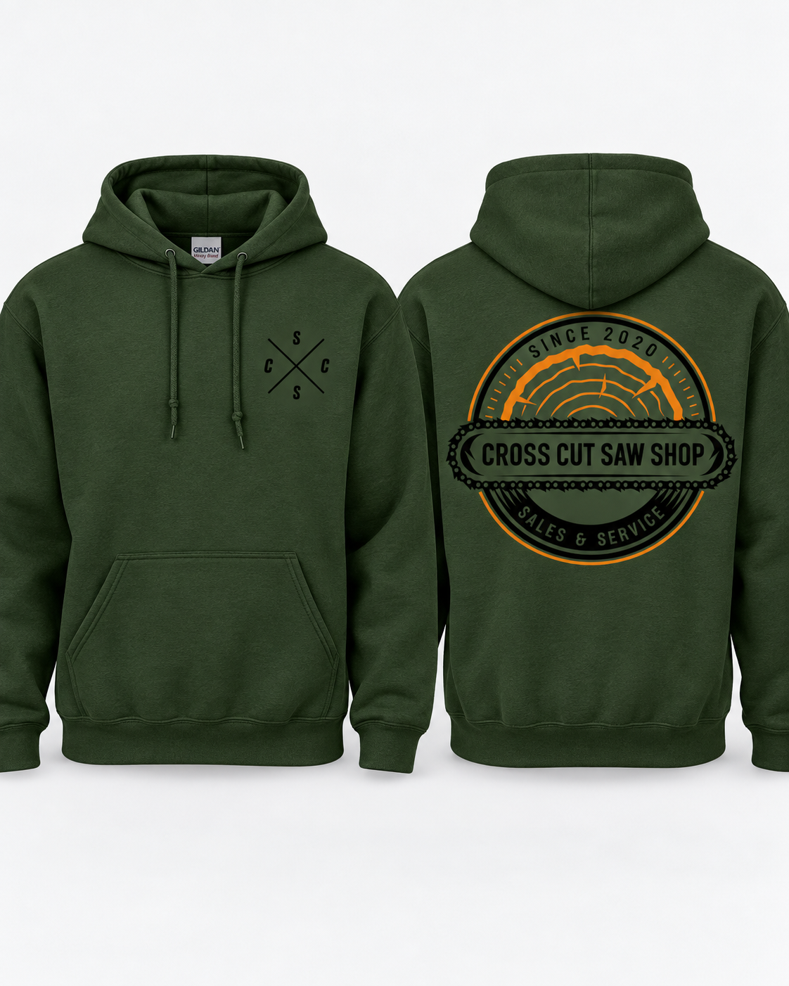 Gildan Heavy Blend Hooded Sweatshirt (18500)