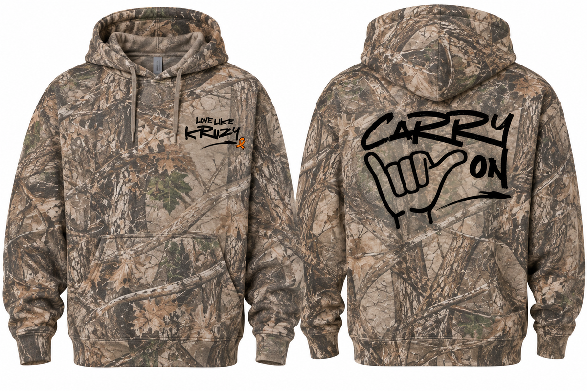 Independent Trading Co. IND4000 Heavyweight Hooded Sweatshirt - Deadwood Tree Camo