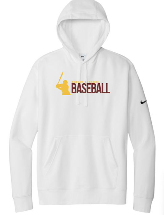 Nike Club Fleece Sleeve Swoosh Pullover Hoodie BB