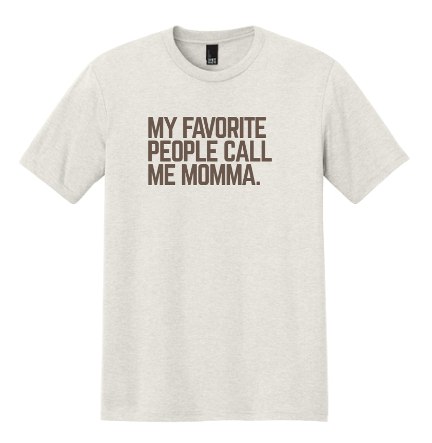 District Tri-Blend Custom Mother's Day T-Shirt