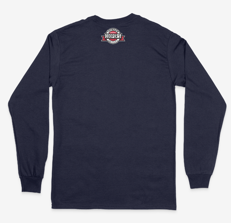 Cooper's Taproom BEER Gildan Unisex 50/50 Long-Sleeve T-Shirt