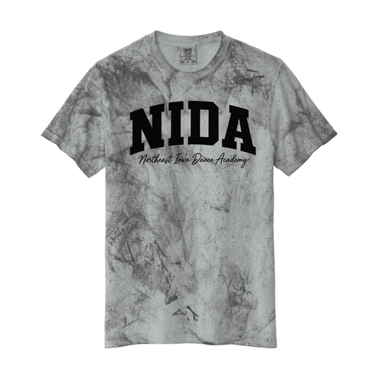 NIDA Varsity Block Color Blast Tee - Comfort Colors (1745)