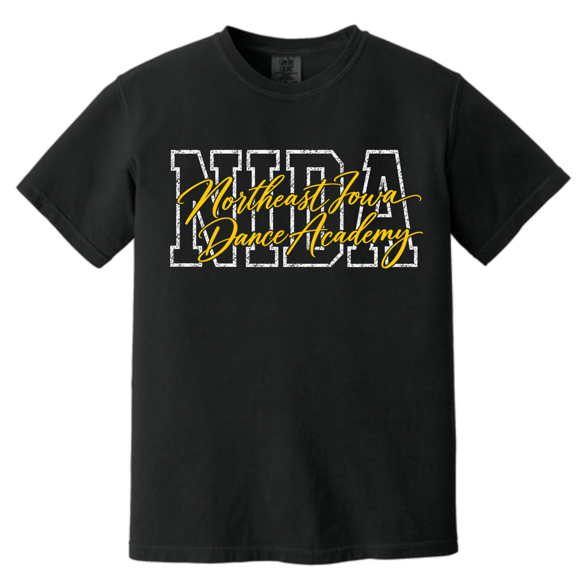 NIDA Script Tee - Comfort Colors (1717)