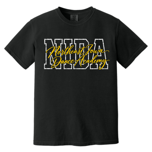NIDA Script Tee - Comfort Colors (1717)