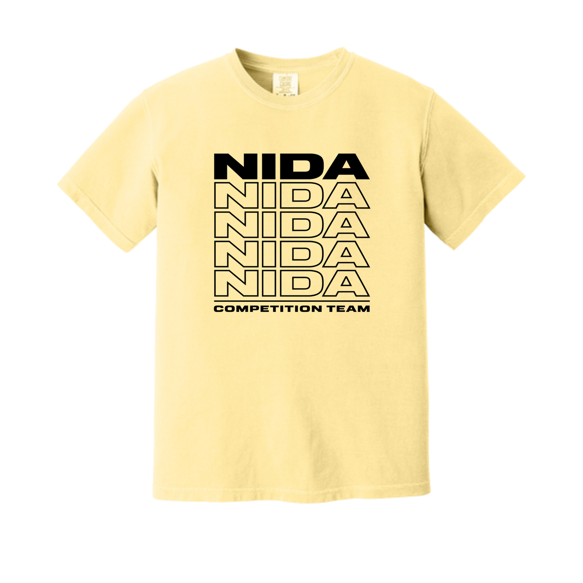 NIDA Competition Team Tee - Comfort Colors (1717 / Youth 9018)