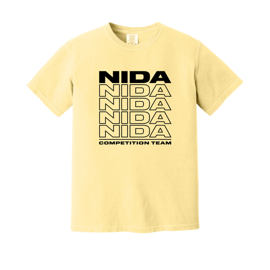NIDA Competition Team Tee - Comfort Colors (1717 / Youth 9018)