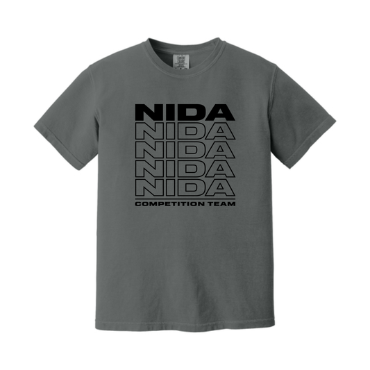 NIDA Competition Team Tee - Comfort Colors (1717 / Youth 9018)