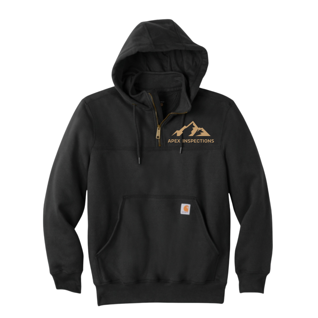 Carhartt Rain Defender Paxton Heavyweight Hooded Zip Mock Sweatshirt (CT100617)