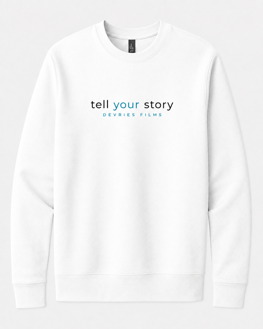 Tell Your Story Crewneck