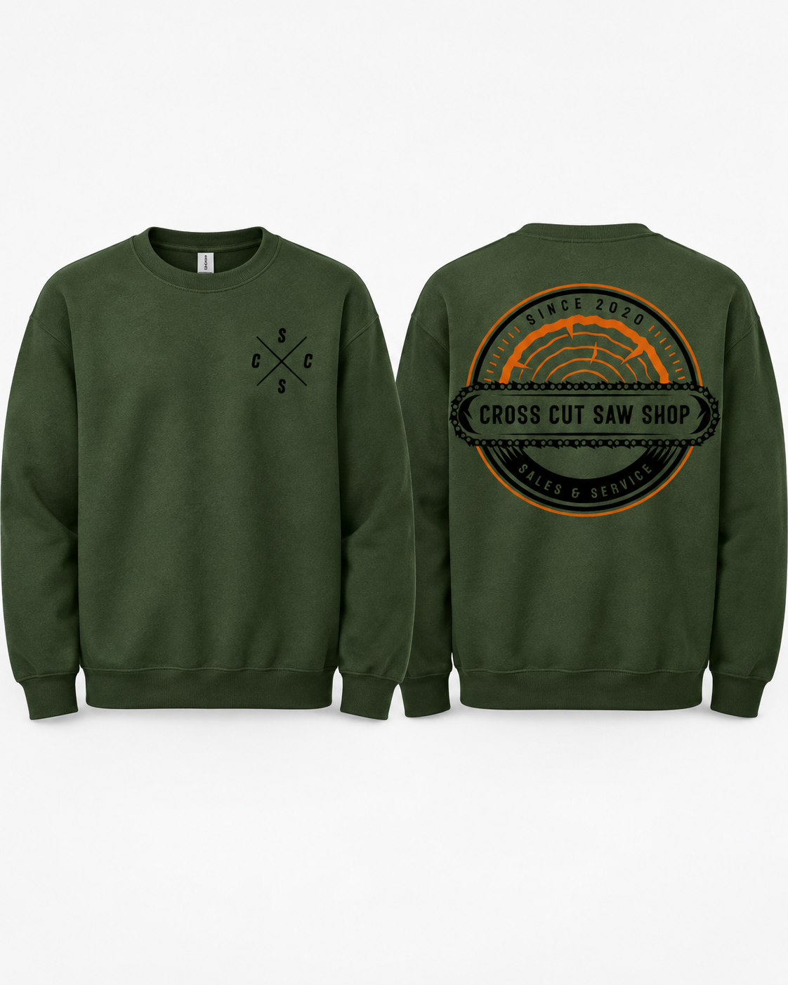 Gildan Heavy Blend Crewneck Sweatshirt (18000)