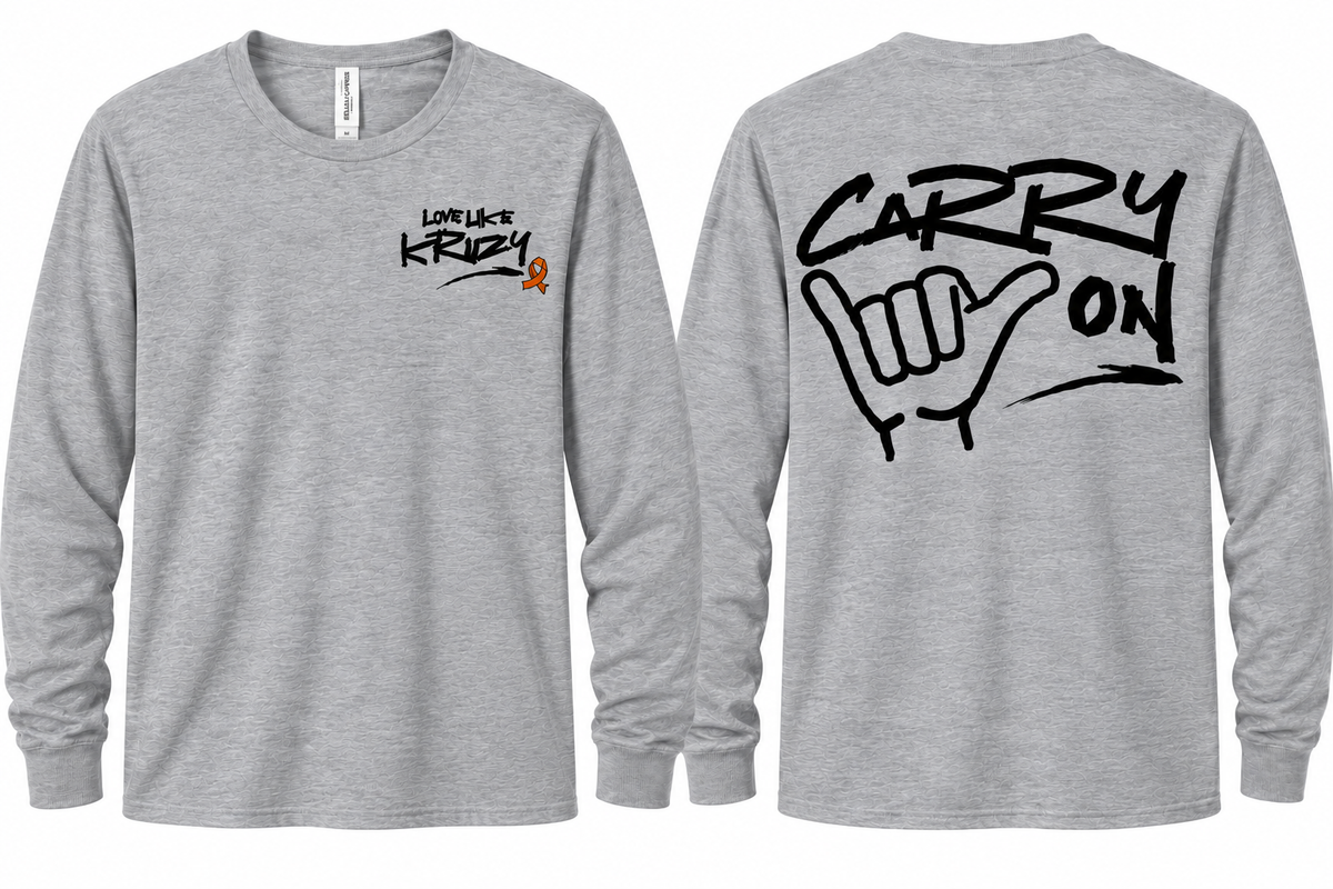 BC3501CVC Unisex Heather CVC Long Sleeve Tee