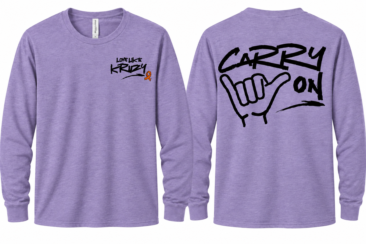 BC3501CVC Unisex Heather CVC Long Sleeve Tee