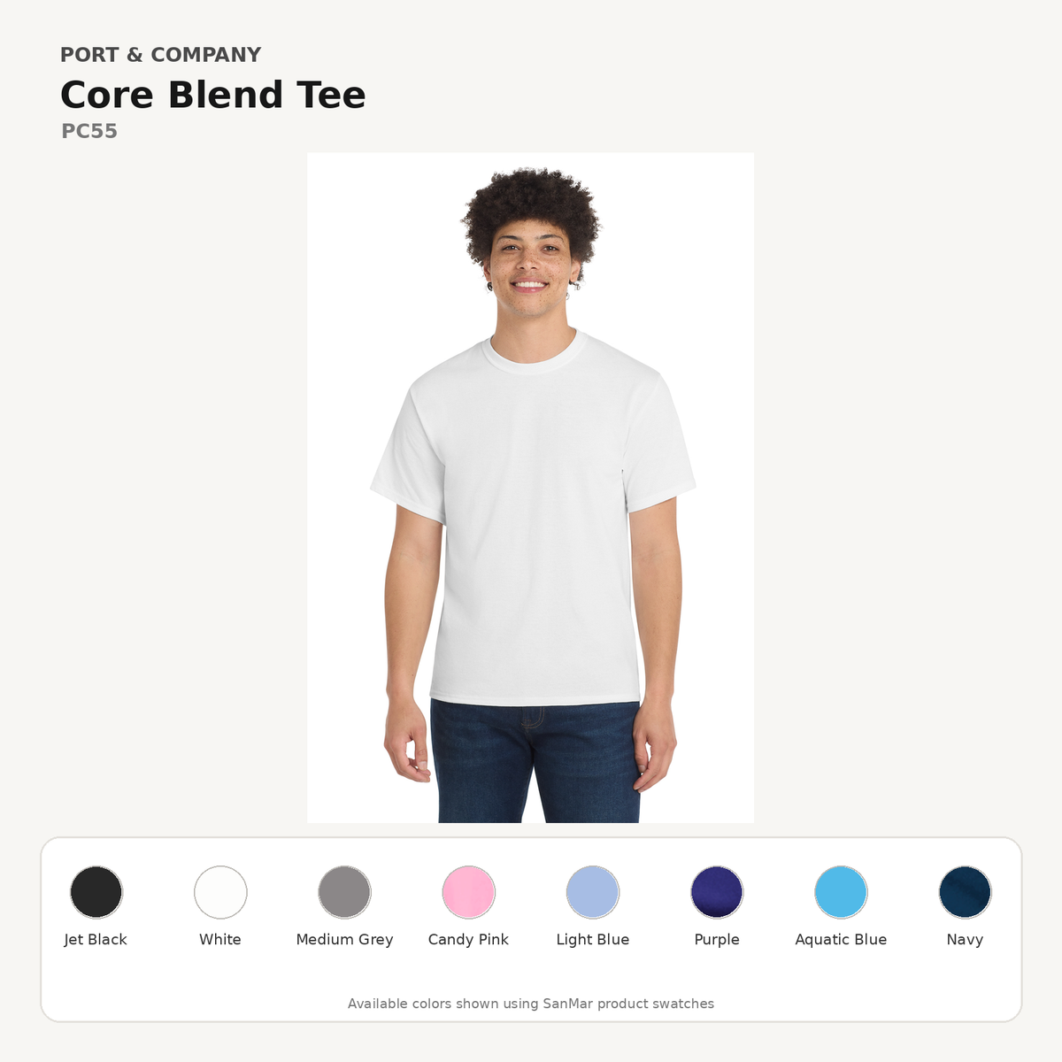 Port & Co Core Cotton T-Shirt (PC55)