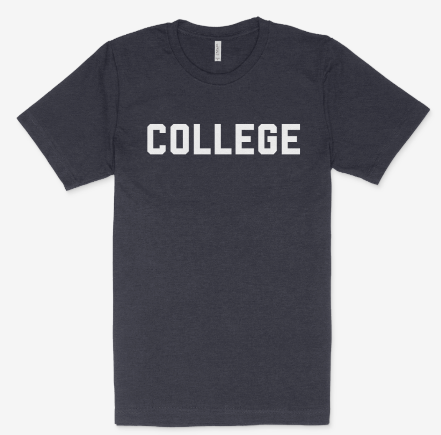 Cooper's Taproom College Bella+Canvas Unisex Heather CVC T-Shirt
