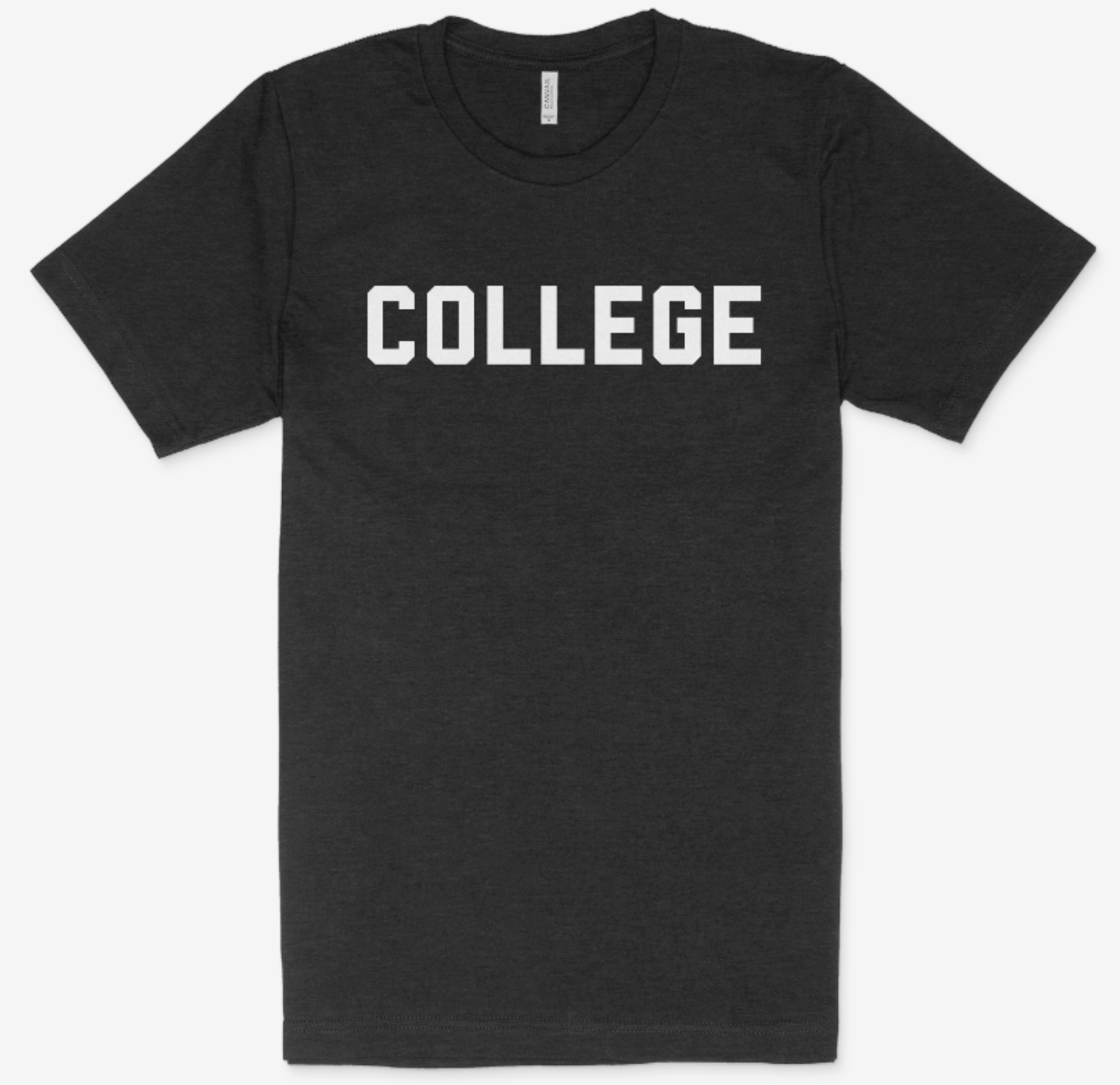 Cooper's Taproom College Bella+Canvas Unisex Heather CVC T-Shirt