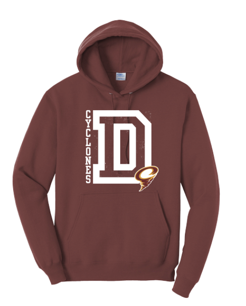 Port & Co™ Core Fleece Pullover Hooded Sweatshirt D