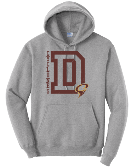 Port & Co™ Core Fleece Pullover Hooded Sweatshirt D