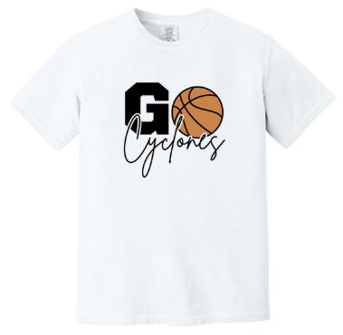 Comfort Colors® Heavyweight Ring Spun Tee Basketball