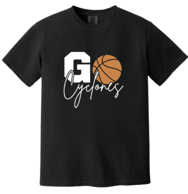 Comfort Colors® Heavyweight Ring Spun Tee Basketball