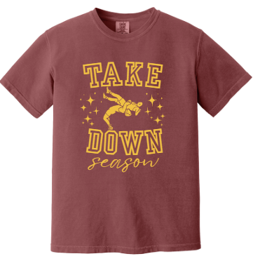 Comfort Colors® Heavyweight Ring Spun Tee Wrestling