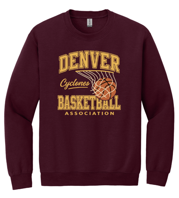 Port & Co™ Core Fleece Crewneck Sweatshirt Maroon
