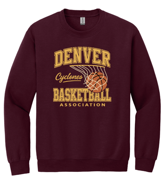 Port & Co™ Core Fleece Crewneck Sweatshirt Maroon