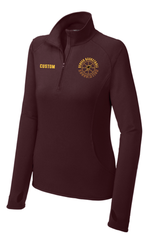Sport-Tek® Women's Sport-Wick® Stretch 1/4-Zip Pullover