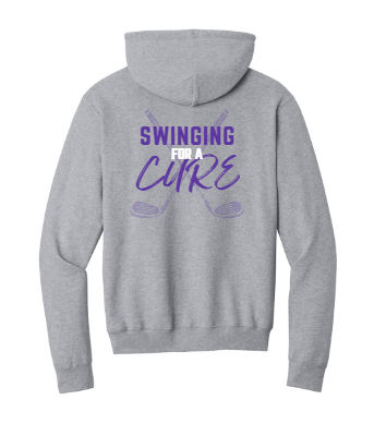 Port & Co™ Core Fleece Pullover Hooded Sweatshirt- Swing for a Cure