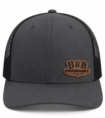 Richardson 112 Leather Patch Trucker Hat