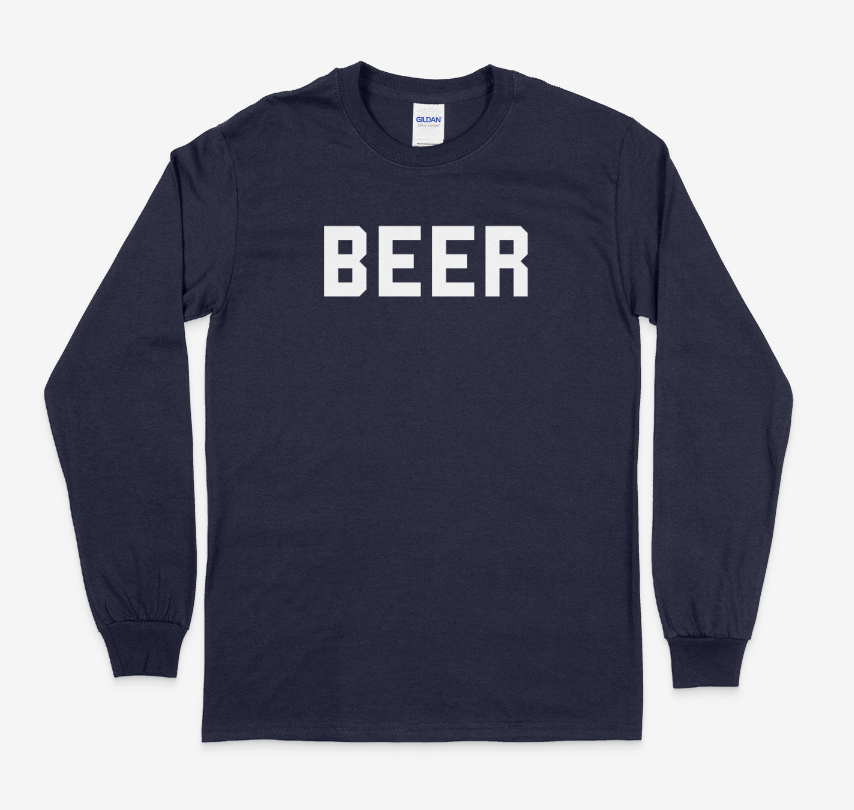 Cooper's Taproom BEER Gildan Unisex 50/50 Long-Sleeve T-Shirt