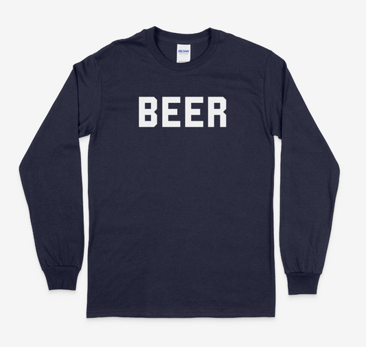 Cooper's Taproom BEER Gildan Unisex 50/50 Long-Sleeve T-Shirt