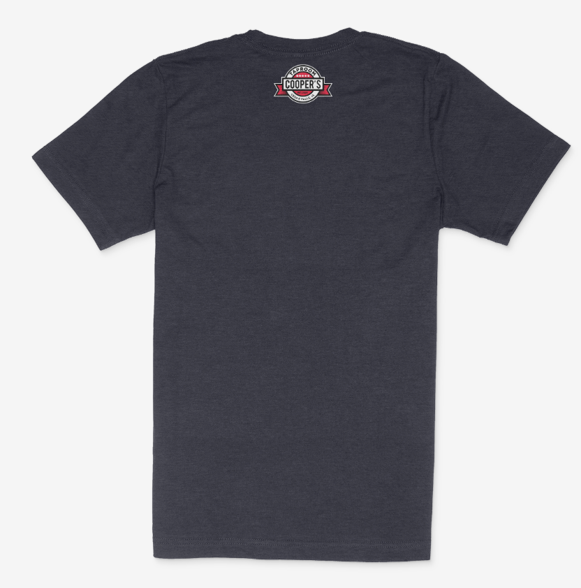 Cooper's Taproom College Bella+Canvas Unisex Heather CVC T-Shirt
