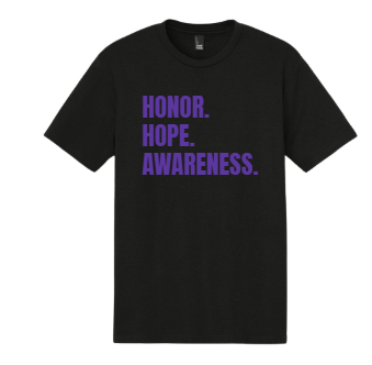 District® Perfect Tri® Tee - Honor. Hope. Awareness.